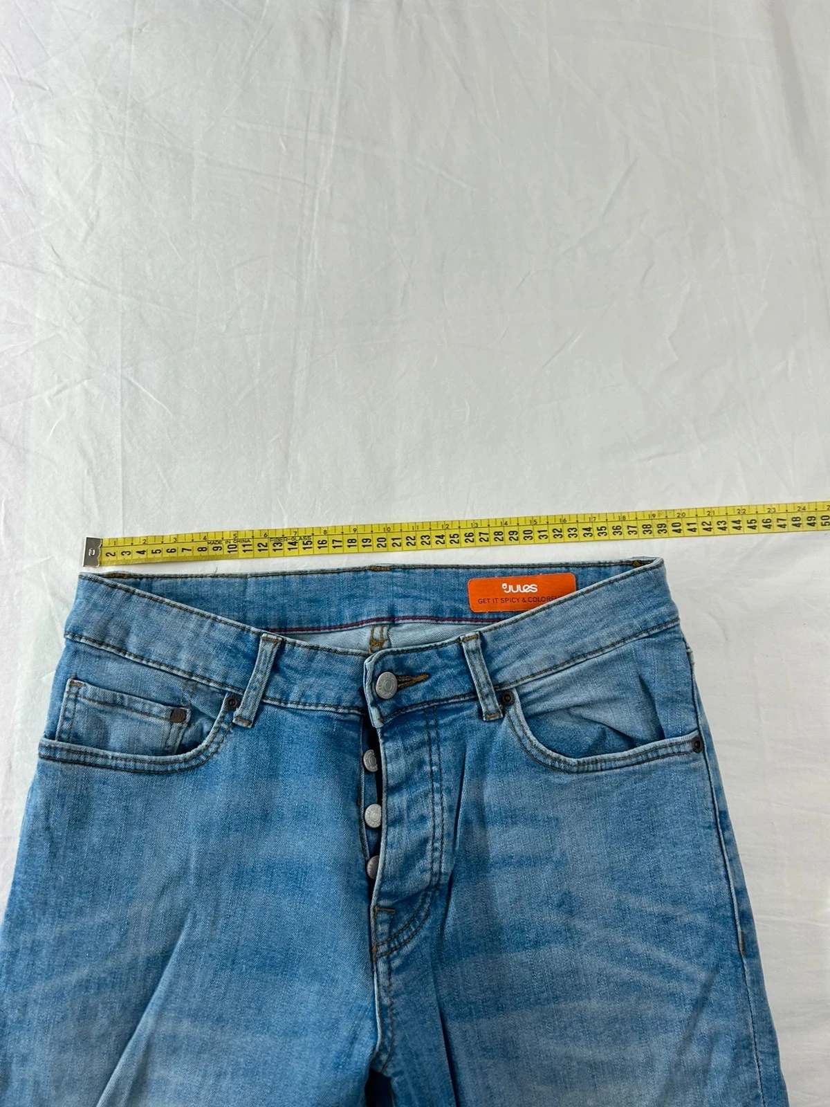 Jean azul claro Jules slim w28 l34 – photo 7